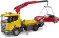 Produktbild: Bruder Spielfahrzeug Scania Super 560R Abschlepp LKW L+S Modul + Roadster 03552