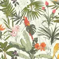 Produktbild: Vliestapete 689907 Tapete Botanical Jungle 53 x 1005 cm Rasch Selection Orange