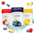 Produktbild: Wunder Zahnstocher - In 3 erfrischenden Sorten 'Fruit Pack’ - Zahnstocher mit Geschmack - gute Alternative zu Kaugummi - frischer Atem mit Aromatisierte Zahnstocher (3er Pack)