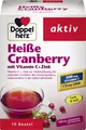 Produktbild: Doppelherz | Heiße Cranberry mit Vitamin C + Zink | 10 Beutel