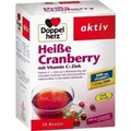 Produktbild: DOPPELHERZ heiße Cranberry m.Vit.C+Zink Granulat, 10 St PZN 09077547