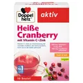 Produktbild: Doppelherz Heiße Cranberry mit Vitamin C und Zink, 10 Beutel, 150g, Nahrungsergä