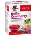 Produktbild: DOPPELHERZ Heiße Cranberry mit 300mg Vitamin C + Zink Granulat 10 St PZN 9077547
