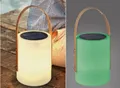 Produktbild: Outdoor Tischlampe mit Farbwechsel: Solarleuchte ohne Kabel Garten Terrasse NEU