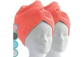 Produktbild: ELEXACARE Turban-Handtuch Haarturban mit Knopf, Mikrofaser (2-St), Turbanhandtuch mit Knopf und Schlaufe