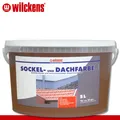 Produktbild: Wilckens 5 l Sockel- und Dachfarbe | Havanna | Sockelfarbe Dachziegel außen