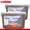 Produktbild: Wilckens 2 x 5 l Sockel- und Dachfarbe | Havanna | Sockelfarbe Dachziegel außen