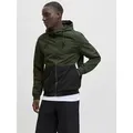 Produktbild: Jack & Jones Blouson JJERUSH mit Kapuze Kunstfaser, regular fit grün XS (46)