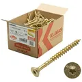 Produktbild: Klimas Holzbauschraube KLIMAS Holzschrauben mit Senkkopf Torx verzinkt Gelb, (200 St) 5x90