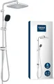 Produktbild: Grohe Duschsystem Regendusche mit Umstellung wassersparend 8l/min, Vitalio 250