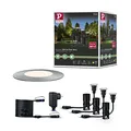 Produktbild: Paulmann Leuchten 93697 Outdoor Plug & Shine Floor Mini 3er-Basisset IP65 3000K 3 x 2,5W 24