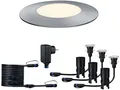 Produktbild: Paulmann Plug&Shine Starter-Set Bodeneinbaustrahler Mini IP65 Warmweiß