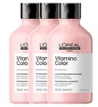 Produktbild: 3er Resveratrol Loreal Professionnel Vitamino Color Serie Expert Shampoo für coloriertes Haar 300 ml