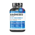 Produktbild: Vitastrong Magnesium Komplex 5-in-1, 400mg pro Dosis - 150 Tabletten
