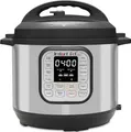 Produktbild: Instant Pot 12-0182-01-EU, 5,7 l, 1000 W, Schwarz, Edelstahl, Tasten, 310 mm, 340 mm