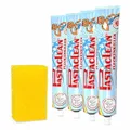 Produktbild: Pastaclean Fleckenpaste, Fleckentferner für alle Fleckenarten, 4x 100ml + Schwamm