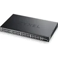 Produktbild: Zyxel Layer3 Access Switch, 24x1G RJ45, 2x10MultiGig RJ45 (54 Ports) (XGS2220-54-EU0101F)