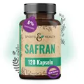 Produktbild: Safran Kapseln 120 Kapsel – 30mg Safran Extrakt und 6% Lepticrosalide pro Kapsel