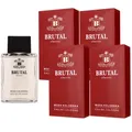 Produktbild: La Rive Brutal Classic 4 x 100 ml Eau de Cologne EDC Set Herrenduft Herren Duft