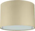 Produktbild: Wogati® Premium Lampenschirm E14/E27 Baumwolle|Farbe: Beige/Größe: Ø20cm Höhe 16,2cm