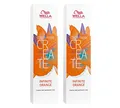 Produktbild: 2 er Pack Wella Color Fresh Create direktziehende Tönung Infinite Orange 60 ml
