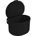 Produktbild: Behälter für Küchenabfälle, formschöner Komposteimer, Biomüll-Eimer, schwarz