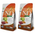 Produktbild: Farmina N&D Pumpkin feline VENISON, PUMPKIN AND APPLE RECIPE 2x5kg