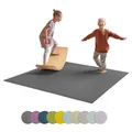 Produktbild: Ehrenkind® Made in Germany Anti-Rutsch Krabbelmatte Oeko-Tex Matten | Spielmatte Baby | Größe 80x80cm GRAU