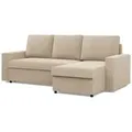 Produktbild: Mebligo Ecksofa, Beige, Textil, 3-Sitzer, L-Form, 231x140 cm, Wohnzimmer, Sofas & Couches, Wohnlandschaften, Ecksofas
