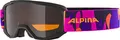 Produktbild: ALPINA SCARABEO JR. - Beschlagfreie, Extrem Robuste & Bruchsichere OTG Skibrille Mit 100% UV-Schutz Für Kinder, black-pink matt, One Size