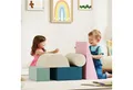 Produktbild: AIYAPLAY Kinder Schaumstoff Bausteine Spielbausteine, (Großbausteine, 5 St., Softbausteine-Set), mit Samtoptik Bausteinset Bauklötze Bunt