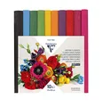 Produktbild: Clairefontaine 995001C Packung mit 10 Rollen, 25 x 100 cm, 160 g, zum Basteln von Blumen