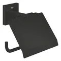 Produktbild: Grohe Start Cube WC-Papierhalter mit Deckel - Mattschwarz - 411022430