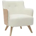 Produktbild: Skandinavischer Sessel Mit Woll-effekt Und Holz Valmy