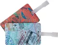 Produktbild: Travelon Passport Stamps Kofferanhänger-Set, 2 Stück