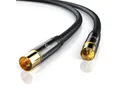 Produktbild: Primewire HDTV Antennenkabel mit 4-fach Schirmung IEC-Stecker zu RF-Buchse / 75 Ohm / 135dB - 20 m