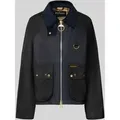 Produktbild: Barbour Regular Fit Wachsjacke aus reiner Baumwolle Modell 'KEARTON' in Dunkelblau, Größe 44