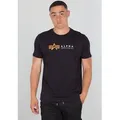 Produktbild: Alpha Industries Kurzarmshirt Alpha Label T schwarz XL (52/54)