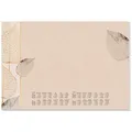 Produktbild: SIGEL Schreibtischunterlage Natural Leaves 2026/2027 creme Papier 59,5 x 41,0 cm, 30 Blatt