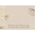 Produktbild: Sigel Schreibtischunterlage Natural Leaves 2026/2027 creme Papier 59,5 x 41,0 cm, 30 Blatt (H6315)