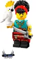 Produktbild: LEGO - Minifigur - Pirat mit Papagei - col458  -  Serie 27 - Neu&Ovp
