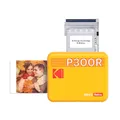Produktbild: KODAK Mini 3 Retro 4PASS Mobiler Fotodrucker (7,6x7,6cm) - Gelb