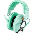 Produktbild: Vanderfields Premium Gehörschutz ​– Breitspektrum-Schallreduzierung 33,2 ​dB bei 2 ​kHz, Geräuschunterdrückung ​– Kopfhörer für Kinder von 3–12 ​– Pinguin