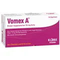 Produktbild: Vomex A forte 70 mg Kindersuppositorien
