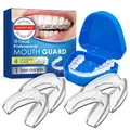 Produktbild: 4 Stück Zahnschiene für nächtliche Zähneknirschen2 Größen Aufbissschiene für ...
