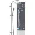 Produktbild: Stiloval Überkopfbrause-set, Chrom