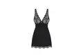 Produktbild: Obsessive Size Plus Negligé OB Luvae babydoll & thong black Size Plus - (XXL)