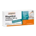 Produktbild: Magaldrat-ratiopharm 800 mg Kautabletten: Schnelle Linderung bei Sodbrennen und säurebedingten Magenschmerzen mit dem Wirkstoff Magaldrat. Leicht anzuwenden. 20 Kautabletten.