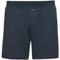 Produktbild: AMMANN Herren Boxershorts - Jersey Boxershorts Basic Cotton, lockerer Schnitt, Baumwolle Dunkelblau L