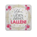 Produktbild: UNTERSETZER LEBEN LIEBEN LACHEN LALLEN VON SHEEPWORLD NEU